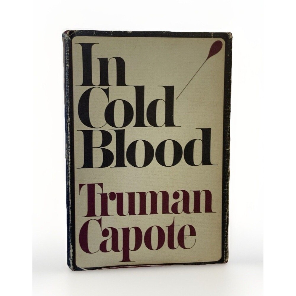 Truman Capote IN COLD BLOOD  1st Edition 1st Printing STATED HB DJ  Clean VG
